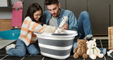 Collapsible Mop Bucket with Handle for Cleaning 16L(4.2 Gallon)et for Windows Cleaning Car Washing