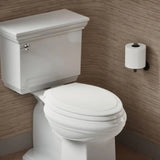 4734-RL-0 Rutledge Soft Close Toilet Seat Quiet-Close Lid Grip-Tight Bumpers