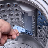 Portable washing machine for small spaces, ABS plastic gray compact full-automatic laundry with