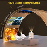 Magcubic HY310X Portable Projector 4K 420ANSI WiFi 6 Auto Focus Home