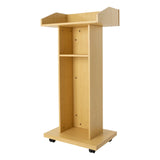 Podium Stand Portable Presentation Stand for Church Weddings School