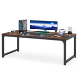 Tribesigns Modern Computer Desk 70.8 inch Large Executive Office Desk