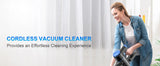 YISORA N8 Cordless Stick Vacuum, 25000Pa Self-Standingnfor Pet Hair