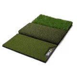 Pure Practice Golf Mat Training Aid for Backyard Driving with Realistic Im