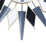 23.6 Inch Modern Large Decorative Wall Clock Silent Non Ticking