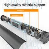 Sound Bar TV Sound System Bluetooth Speaker Wireless Subwoofer Bass Home Theater Rechargeable