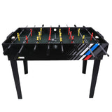 4-In-1 Air Hockey Table Combo with Football Billiards Ice Hockey Table Tennis