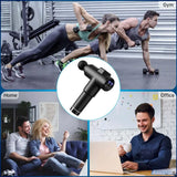 8 Attachment Professional Muscle Massage Gun for Athletes Deep Tissue