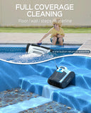 Pool Vacuum Cleaner with 18m Floating Cable Robot Swimming Pools