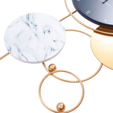 Big Wall Clocks for Living Room Decor, Battery Operated Silent Non-Ticking