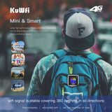 KuWfi CAT4 4G Mobile Router 2.4GHz Wireless Wi-Fi Router Mini Portable 4G Modem WiFi Hotspot