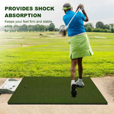 5x5ft 35mm Thickening Golf Mat Artificial Turf Golf Hitting Mat for Backyard