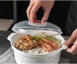Microwave Oven Special Box Household Plastic Heating Fresh Keepeing Box