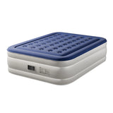 Queen Air Mattress w/ Built-in Pump, 18in Quick Inflation/Deflation Inflatable