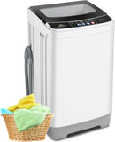 Portable Washing Machine for Apartment, Dorm, Home, RV - Glass Top Lid, 17.8Lbs, 2.4 Cu.ft,