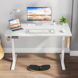 63x24 Inch Electric Standing Desk, Adjustable Height Sit Stand Computer Table