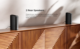 ULTIMEA 410W 7.1ch Soundbar with Wireless Subwoofer & 2 Surround Speakers