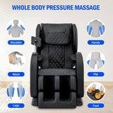 Electric Shiatsu kneading Automatic Heating Zero Gravity Massage Chair