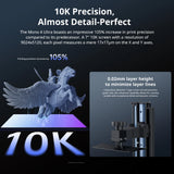ANYCUBIC Photon Mono 4 Ultra AE Version LCD 3D Printer 7" 10K High Precision 3D Printing