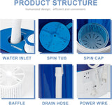 Portable Washing Machine for Apartments, Dorms, Traveling, RV i - automatic