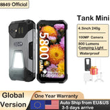 8849 Tank Mini Unihertz Rugged smartphones 4.3" Display Android 13 Helio G99 24GB 256GB 100MP Cameras 5800mAh NFC Waterproof