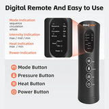 Leg Massager with Compression, Foot and Calf Massager for Swelling, Heat