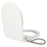 Non-electric Smart Toilet Seat, Bidet Toilet Seat, WIIth Dual Nozzle 3 Flushing
