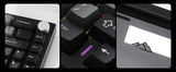 YUNZII AL68 Silver Wireless Custom Mechanical Keyboard