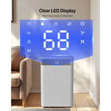 SucceBuy 52Pints Dehumidifier for Home & Basement Drain Hose
