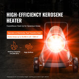 Portable Torpedo Diesel Space Heater with Thermostat Tank Energy