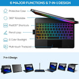 Touch iPad 11th 10th Generation Case with Keyboard 11 2025