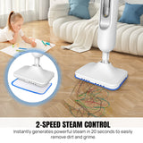DayPlus Steam Mop & Detachable Steam Cleaner for Carpet Laminate