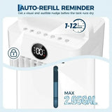 2.6 Gal 3-In-1  Portable Evaporative Air Conditioner with HEPA Filter, Remote