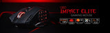Redragon M913 Gaming 16000 DPI Wired 2.4Ghz Wireless RGB Optical Gamer Mice 16 Programmable Buttons, Black/White Mouse