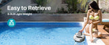 Cordless Pool Cleaner with 5000mah Up to 120 Mins Run time Two Adjustable