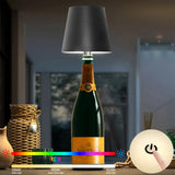 Portable Touch Wireless 4000mAh Rechargeable LED Table Lamp