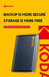 Kodak P190 5Gbps Portable External Hard Drive 500GB 1T USB3.0 Lightweight