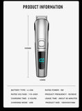 Ufree Beard Trimmer for Men, Waterproof Electric Razor for Nose, Body, Face & Mustache, Cordless