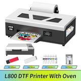 A4 DTF Printer Transfer  Direct to Film Built-in White Stirring Ink Circulatory