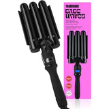 Three Barrel Hair Waver Curling Iron 1.1 Inch Beach Waves Adjustable Temperature Hair Curler Babe Waves
