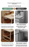 Desk bookshelf bedroom writing desk study simple desktop computer desk