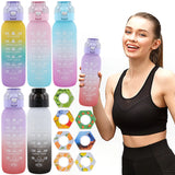 1000ML Fragrance Smelling Water Bottle Portable Air WaterUp Bottle Scent Straw