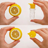 2pcs Manual Lemon Squeezer Easy To Clean Mini Lemon Juicer Portable Citrus Juicer