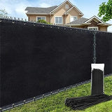 180GSM 6ft x 50ft Fence Privacy Screen Heavy Duty