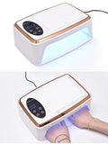 380W High-Power With Hand Pillow  Nail Art Machine  90LEDS UV LED Lamp For Nail Manicure  Professional