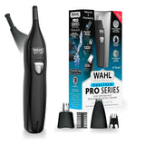 Pro Series Rechargeable Eyebrow Ear Nose Hair Trimmer for Men Painless DualTech Eyebrow Trimmer Facial Hair