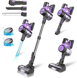 INSE S10 Cordless Vacuum Cleaner 45Kpa, 6-in-1 Up to 50Min for Carpet Pet
