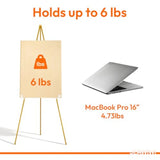 en Easel Stand for Wedding Sign Stand, 66 Inch Adjustable Metal Easels for Display, Portable