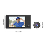 3.5 Inch Peephole Door Video Camera 120° Wide View Angle 1MP Wireless Video Doorbell
