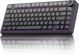 75% Wireless Mechanical Keyboard, Hot Swappable, RGB Backlit, Side Printed